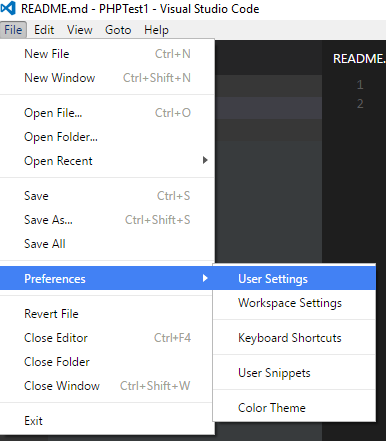 VSCode Settings